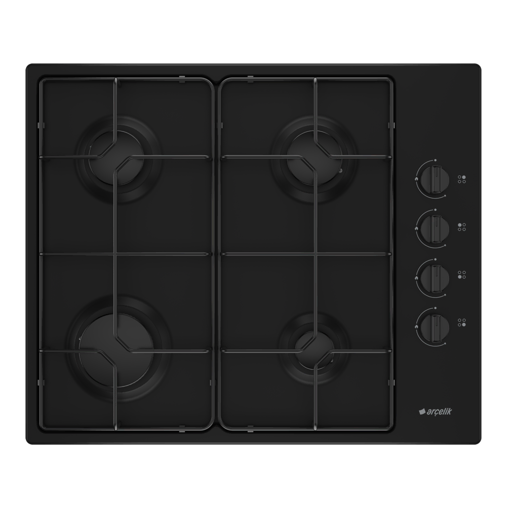 OMD D 611 ES Gazlı Metal Tablalı Ocak