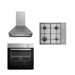 INOX METAL ARÇELİK ANKASTRE SET (OMD D 611 EI - AFM 130 I - P 27 YI)